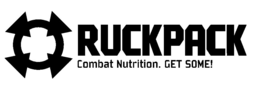 RUCKPACK COMBAT NUTRITION. GET SOME! logo