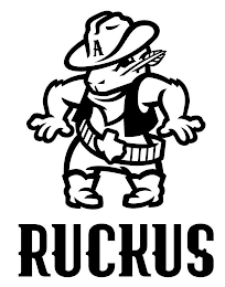RUCKUS A logo