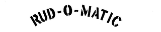 RUD-O-MATIC logo