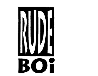 RUDE BOI logo