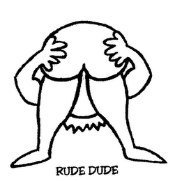 RUDE DUDE logo