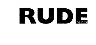 RUDE MAN logo