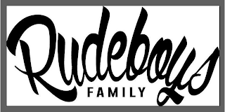 RUDEBOYS FAMILY logo