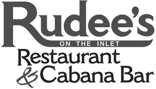 RUDEE'S ON THE INLET RESTAURANT & CABANA BAR logo