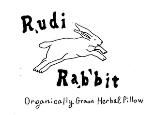RUDI RABBIT ORGANICALLY GROWN HERBAL PILLOW logo