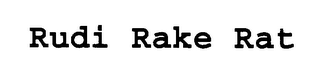 RUDI RAKE RAT logo