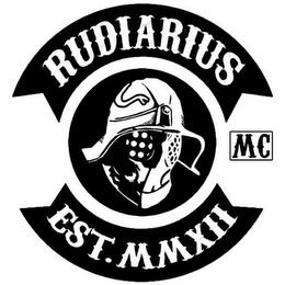 RUDIARIUS MC EST.MMXII logo