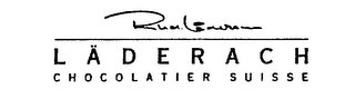 RUDOLF LADERACH LADERACH CHOCOLATIER SUISSE logo
