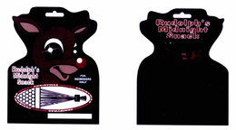 RUDOLPH'S MIDNIGHT SNACK FOR REINDEERS ONLY MERRY CHRISTMAS logo