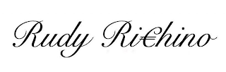 RUDY RICHINO logo