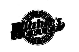 RUDY'S FARM BUTCHER'S RECIPE EST. 1909 logo