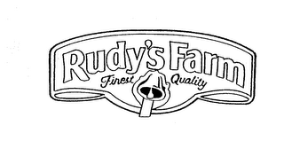 RUDY'S FARM FINEST QUALITY logo