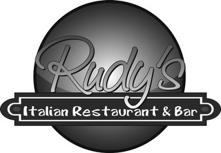 RUDY'S ITALIAN RESTAURANT & BAR logo