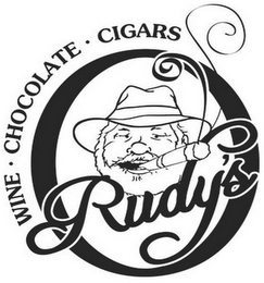 RUDY'S WINE-CHOCOLATE-CIGARS logo