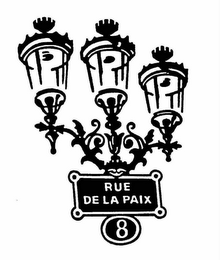 RUE DE LA PAIX 8 logo