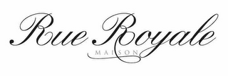 RUE ROYALE MAISON logo