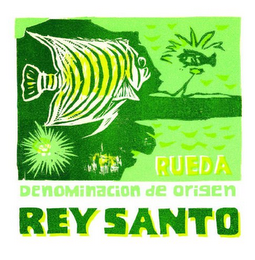 RUEDA DENOMINACION DE ORIGEN REY SANTO logo