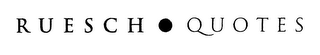 RUESCH QUOTES logo