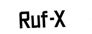 RUF-X logo