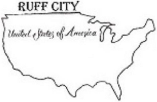 RUFF CITY UNITED STATES OF AMERICA logo
