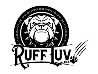 RUFF LUV U.S.A. logo