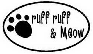 RUFF RUFF & MEOW logo