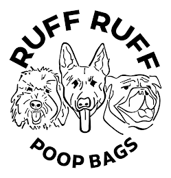 RUFF RUFF POOP BAGS logo