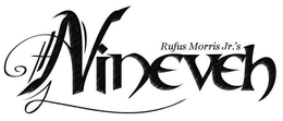 RUFUS MORRIS JR.'S NINEVEH logo