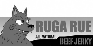 RUGA RUE ALL NATURAL BEEF JERKY logo