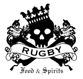 RUGBY FOOD & SPIRITS logo