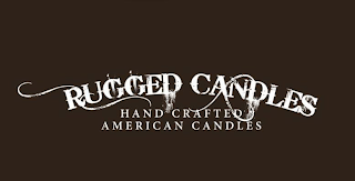 RUGGED CANDLES HAND CRAFTED AMERICAN CANDLES logo