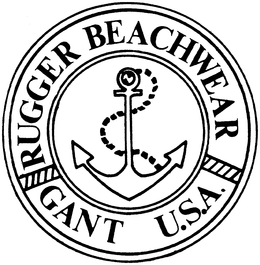 RUGGER BEACHWEAR GANT U.S.A. logo