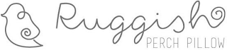 RUGGISH PERCH PILLOW logo