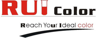 RUI COLOR REACH YOUR IDEAL COLOR logo