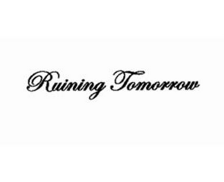 RUINING TOMORROW logo