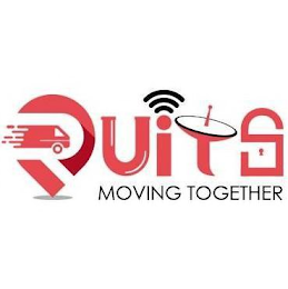 RUITS, MOVING TOGETHER logo