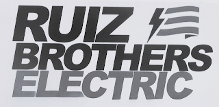 RUIZ BROTHERS ELECTRIC logo