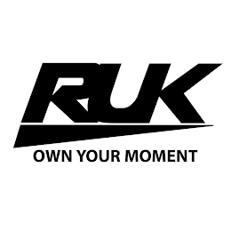 RUK OWN YOUR MOMENT logo