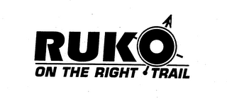 RUKO ON THE RIGHT TRAIL logo