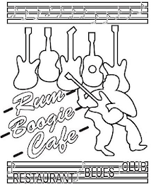 RUM BOOGIE CAFE RESTAURANT BLUES CLUB logo