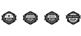 RUM SPICED RUM COFFEE RUM GRAND RESERVE RUM logo