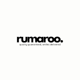 RUMAROO. QUALITY GUARANTEED, SMILES DELIVERED logo