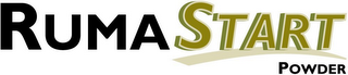 RUMASTART POWDER logo