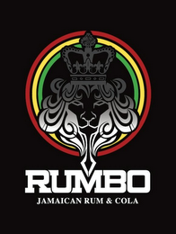 RUMBO JAMAICAN RUM & COLA logo