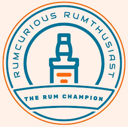 RUMCURIOUS RUMTHUSIAST THE RUM CHAMPION logo