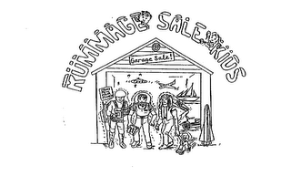 RUMMAGE SALE KIDS GARAGE SALE! ITEMS FROM OTHER PLANETS logo