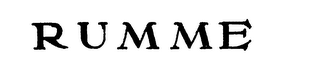 RUMME logo