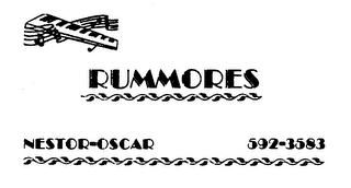 RUMMORES logo