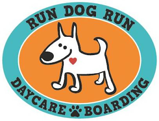 RUN DOG RUN DAYCARE BOARDING logo
