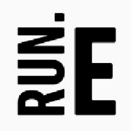 RUN. E logo
